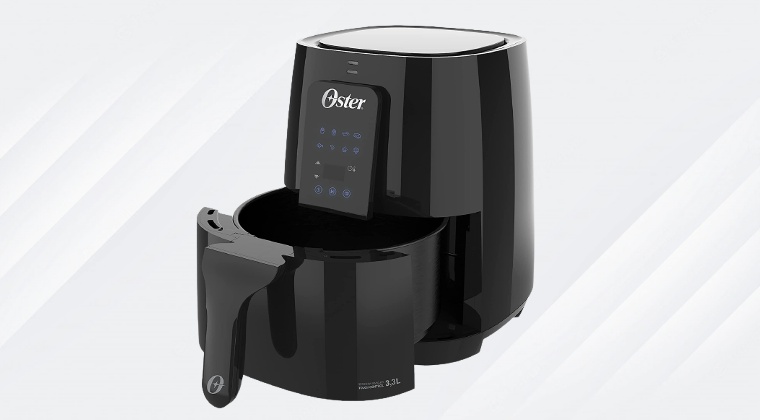 melhores Air Fryer | Fritadeira Elétrica sem óleo Air Fryer Oster Digital Control - OFRT950