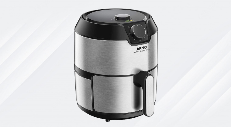 melhores Air Fryer | Fritadeira Elétrica sem óleo Air Fryer Super Inox Arno - IFRY